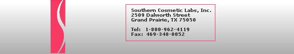 Southern Cosmetic Labs, Dallas Texas